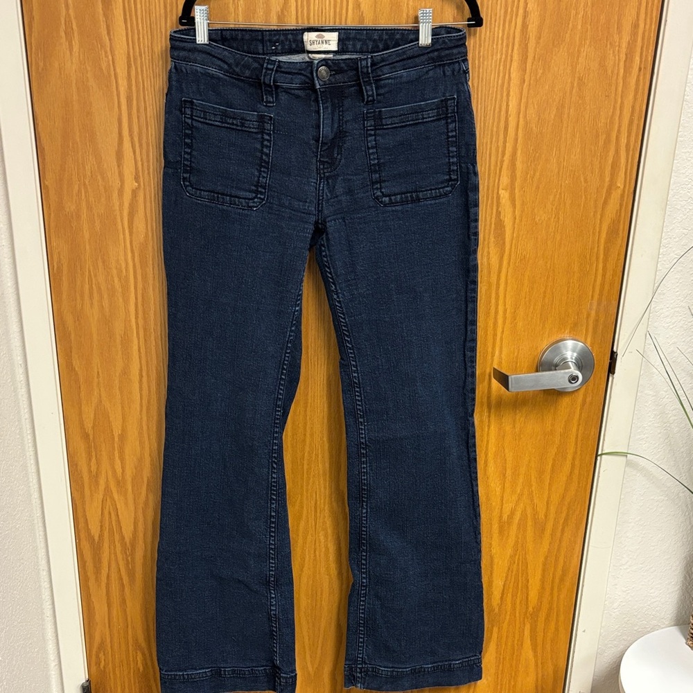 Shyanne life Dark Indigo Wide-Leg Jeans